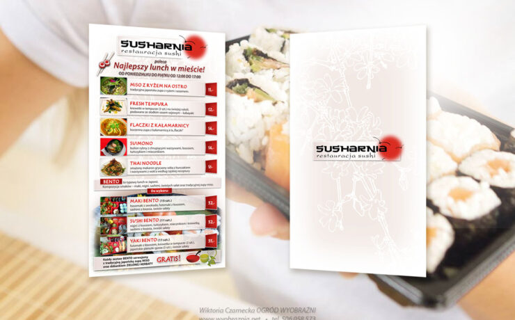sushi, menu, susharnia, Bydgoszcz